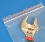 Plain 6 Mil Lock Top Zip Bags